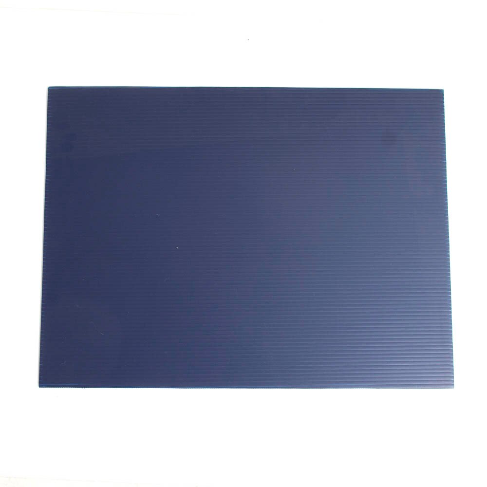 Plastic, Art & School, 18"x24", Corrugated, Sheet, 54895, Blue